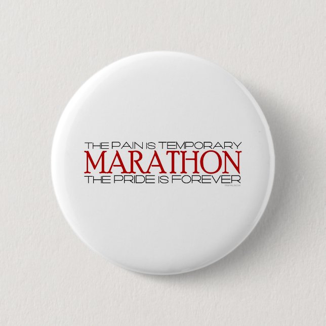 Marathon - The Pride is Forever Pinback Button (Front)