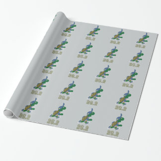 Marathon Turtle Runner in Blue Wrapping Paper