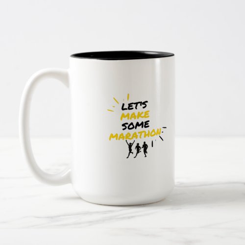 marathon Two_Tone coffee mug