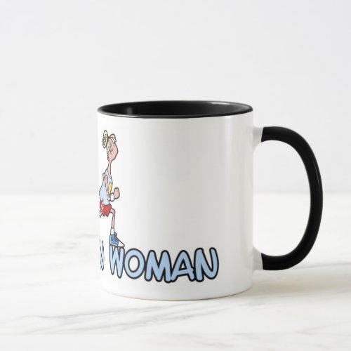 marathon woman mug