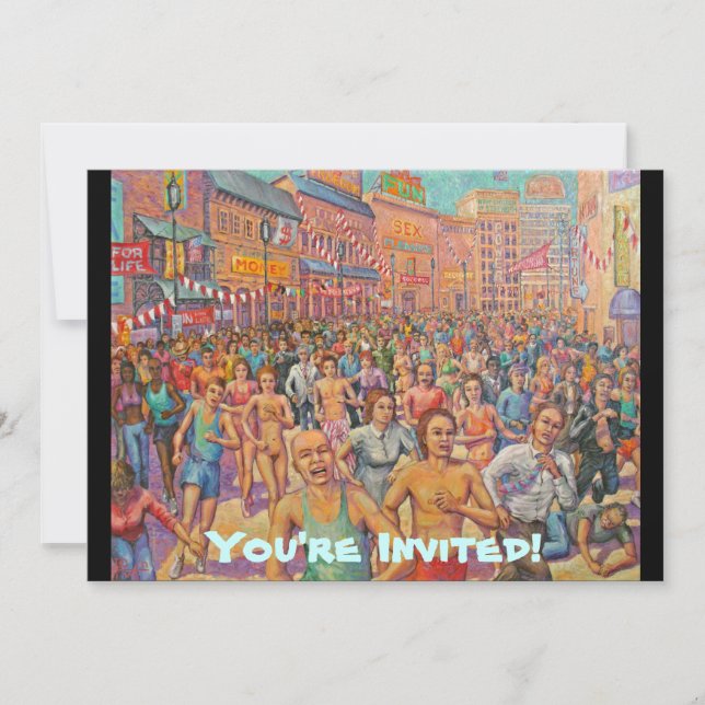 Marathon-You're Invited! Invitation (Front)