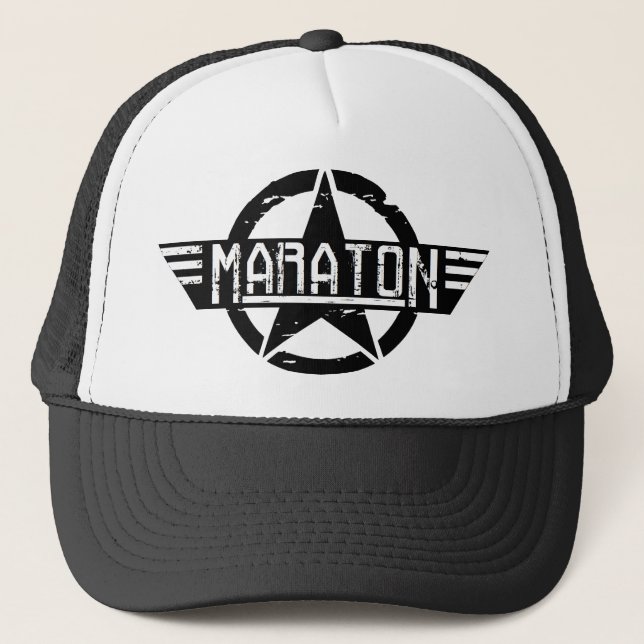 Maraton "Black Star", Truckster Cap (Front)