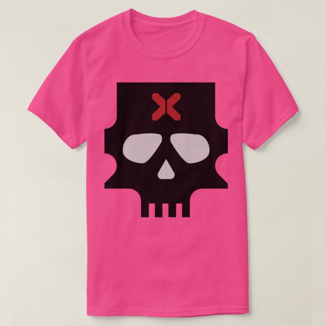 Marauders Skull (Black)  T-Shirt (Design Front)