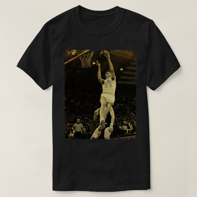 Maravich Vintage Design Of Basketball 1 T-Shirt (Design Front)