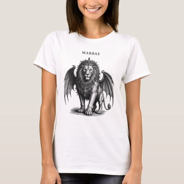 Marbas the Infernal Kingmaker T-Shirt (Front)