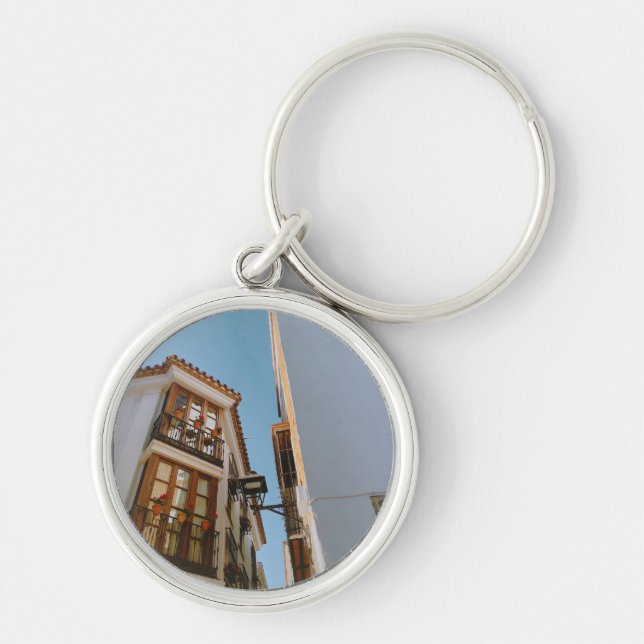 Marbella Cityscape  Keychain (Front)