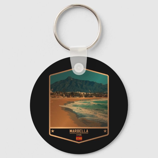 Marbella Keychain (Front)