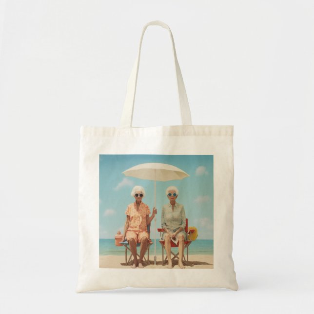 Marbella Ladies Tote Bag (Front)