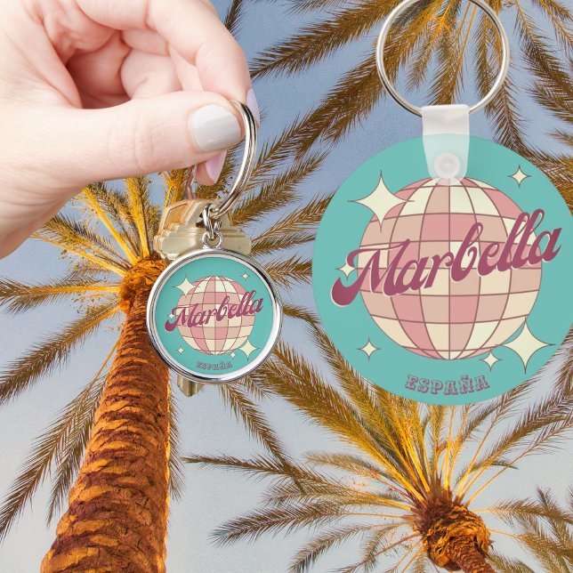 Marbella Spain canary island souvenir  Keychain (Creator Uploaded)