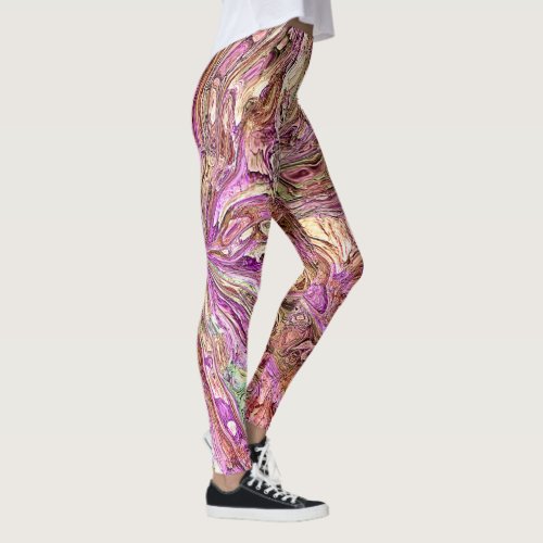 Marble Abstract Leggings