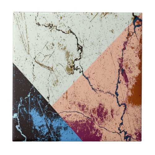 Marble Abstract Pattern Ceramic Tile