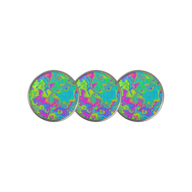 Marble Acid Golf Ball Marker (3 Up)