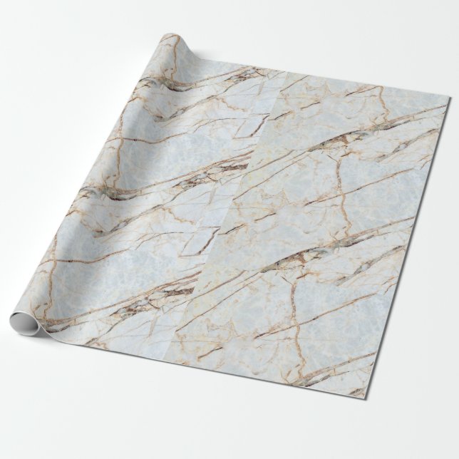 Marble Agate Wrapping Paper (Unrolled)