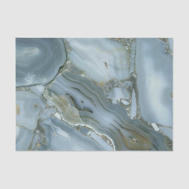 Marble and Crystals Tissue Paper (Front)