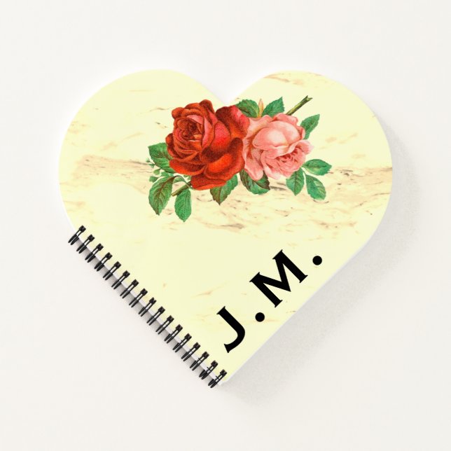Marble and Roses Notebook (Front)