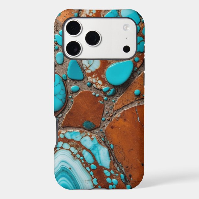 MArble and Stone Iphone Case (Back)