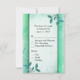 Marble and Vine RSVP with Menu