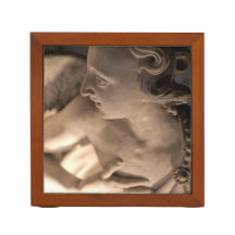 Marble Angel Sculpture Art Print