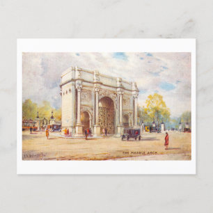 Marble Arch London Vintage Postcard