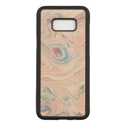 Marble Art Carved Samsung Galaxy S8+ Case