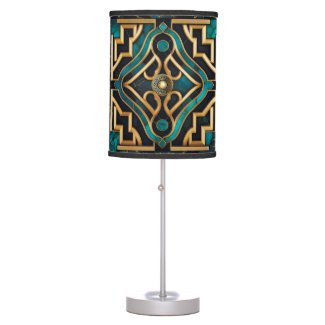 Marble Art Deco Greek Green Gold Mandala Luxury