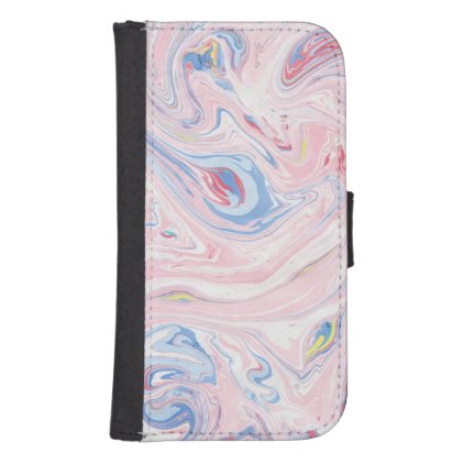 Marble Art Samsung S4 Wallet Case