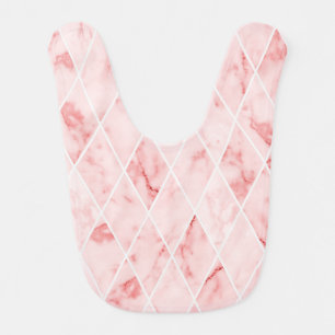 marble baby bib