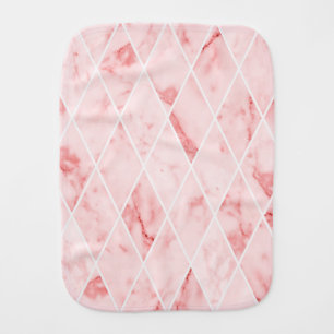 marble baby burp cloth