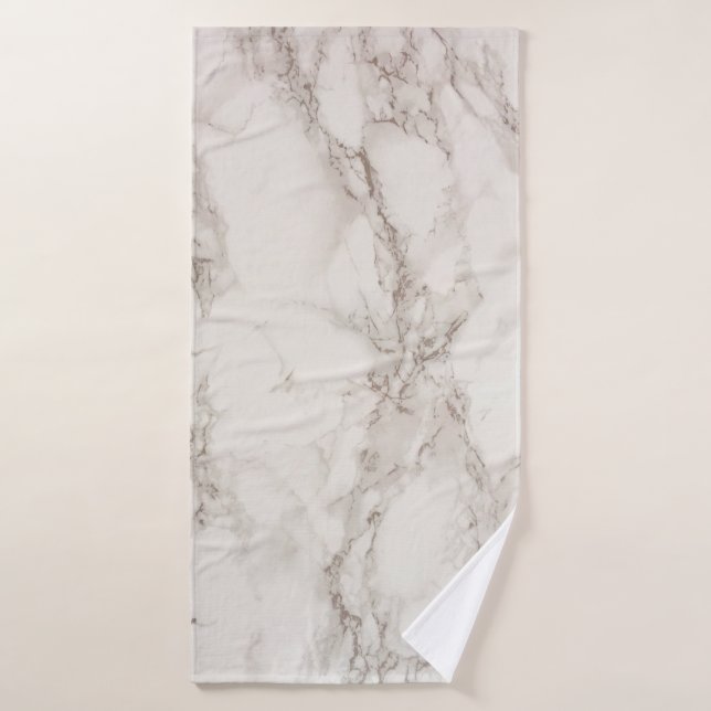Marble background backdrop bath towel (Bath Towel)