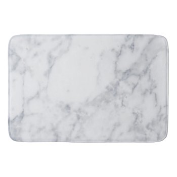 Marble Background Bath Mat by coffeecatdesigns at Zazzle