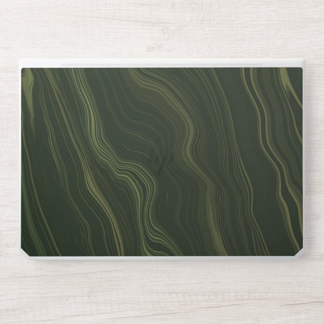 Marble Background Marble Pattern Dark Background HP Laptop Skin (Front)