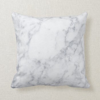 Marble Background Throw Pillow by coffeecatdesigns at Zazzle