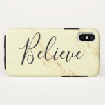 Marble Believe 2 iPhone XS Case