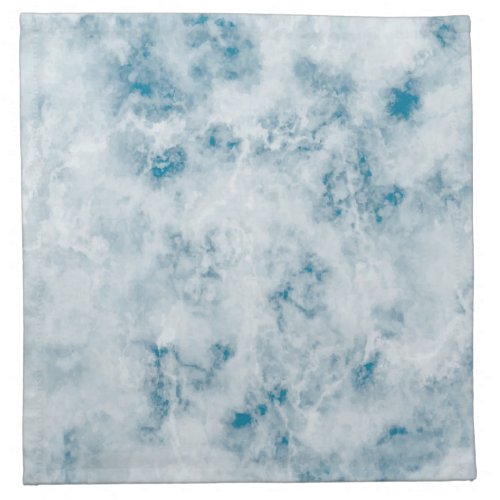 Marble Blue Texture Background Napkin