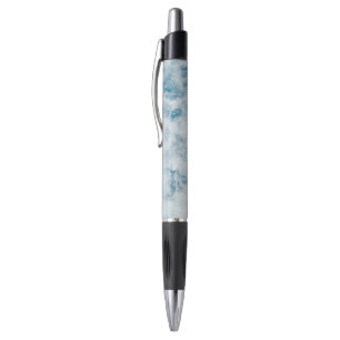 Marble Blue Texture Background Pen