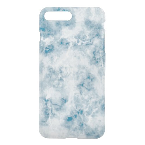 Marble Blue Texture Background iPhone 8 Plus7 Plus Case