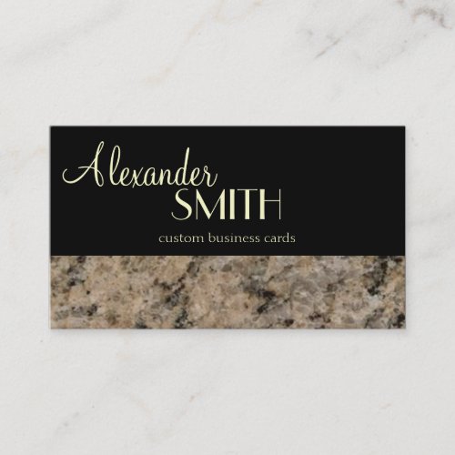 Marble Business Card Template