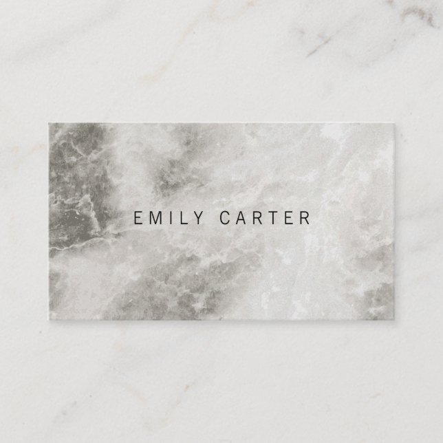 Marble Business Card (Front)