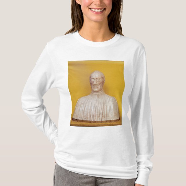 Marble bust of Giovanni Chellini T-Shirt (Front)