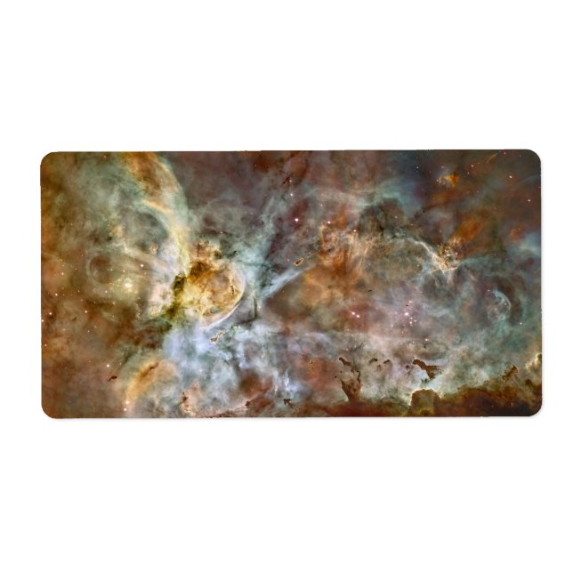 Marble Cake in the Carina Nebula Label (Front)