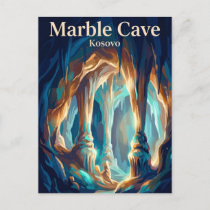 Marble Cave (Gadime Cave) Kosovo Postcard