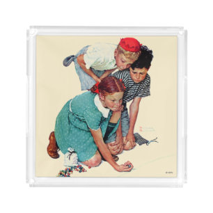 Marble Champion Acrylic Tray