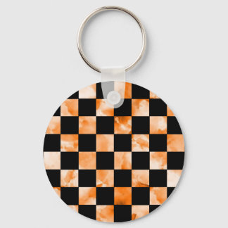 Marble Checkerboard Keychain