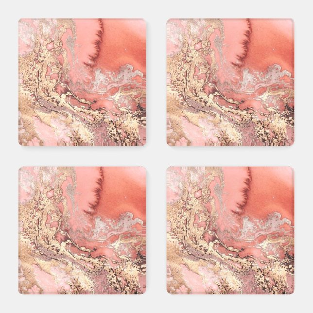 Marble Coaster Set (Set)