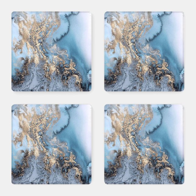 Marble Coaster Set (Set)