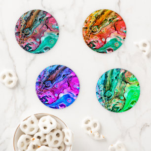 marble  coaster set