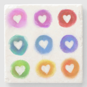 Marble Coaster with square images