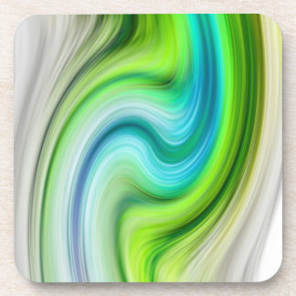 Marble Color Waves Drink Coaster