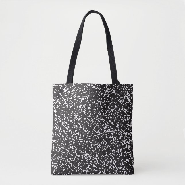 Marble Composition Notebook Tote (Front)