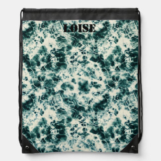 Marble Custom Drawstring Bag